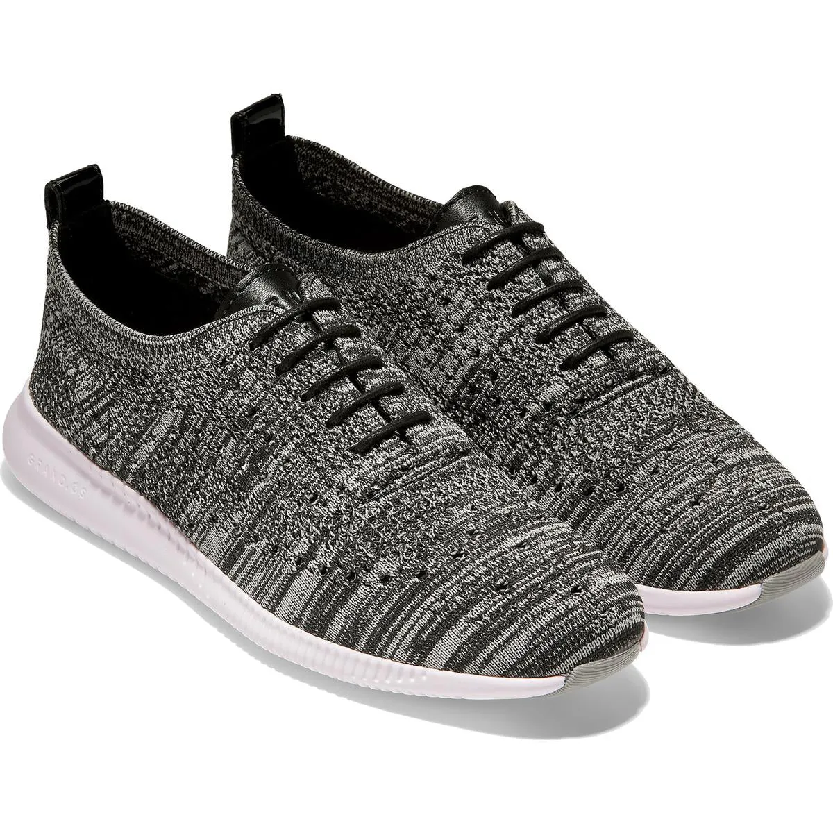 2.ZERØGRAND Wingtip Oxford Womens Woven Lace Up Oxfords