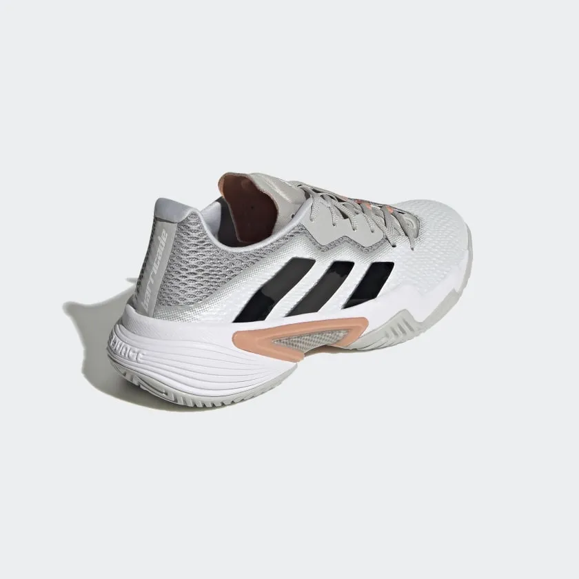 adidas BARRICADE Tennis Shoes | Grey-Blush | Women's