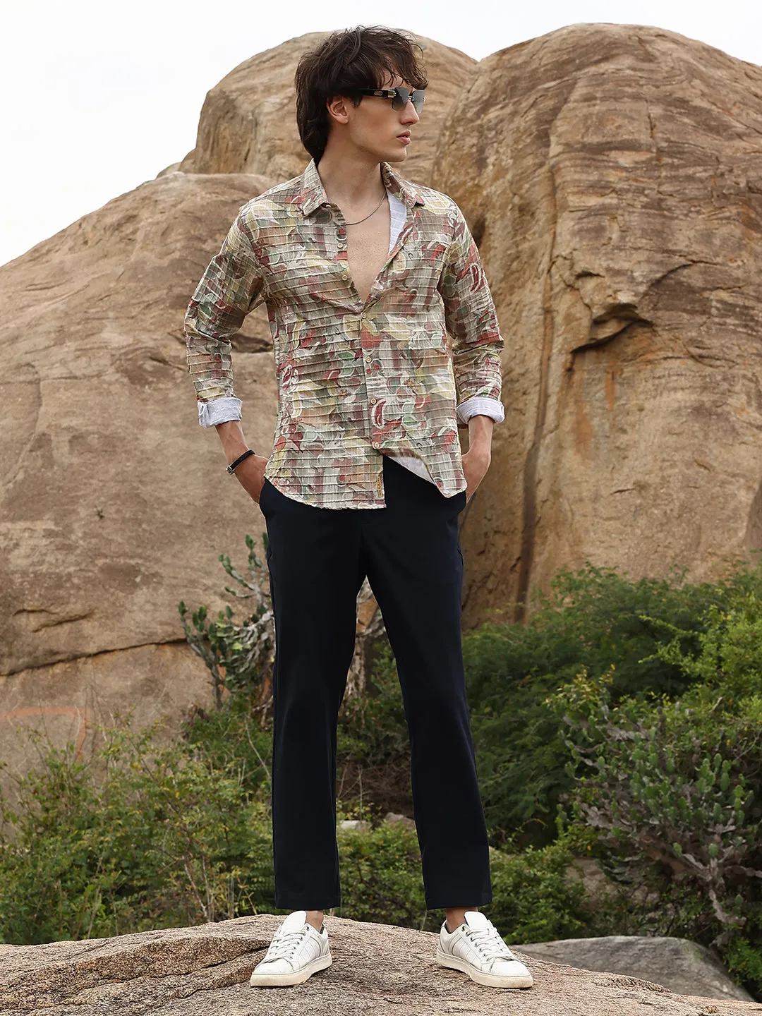 Artistic Botanical Shirt