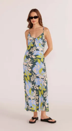 Artistic Garden Midi Dress
