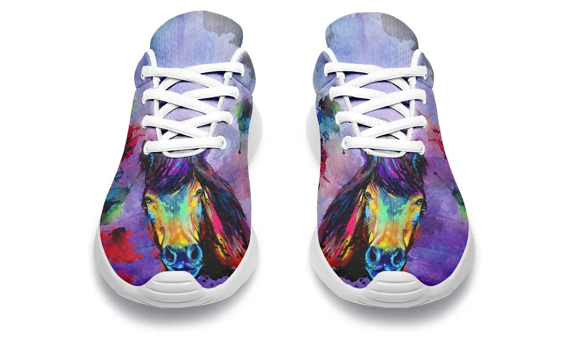 Artistic Horse Sneakers