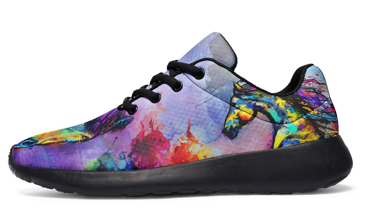 Artistic Horse Sneakers