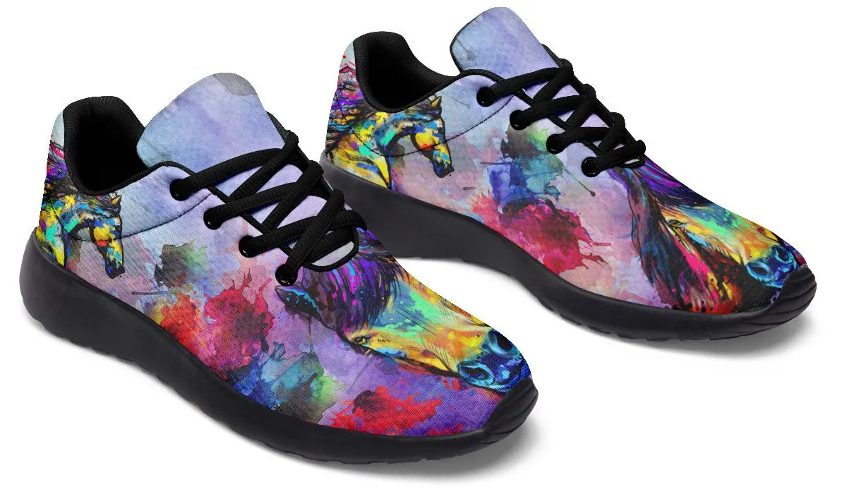 Artistic Horse Sneakers