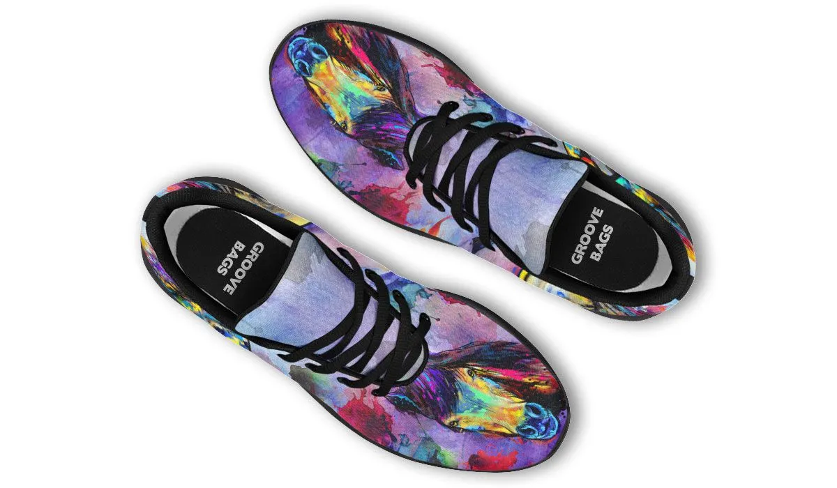 Artistic Horse Sneakers