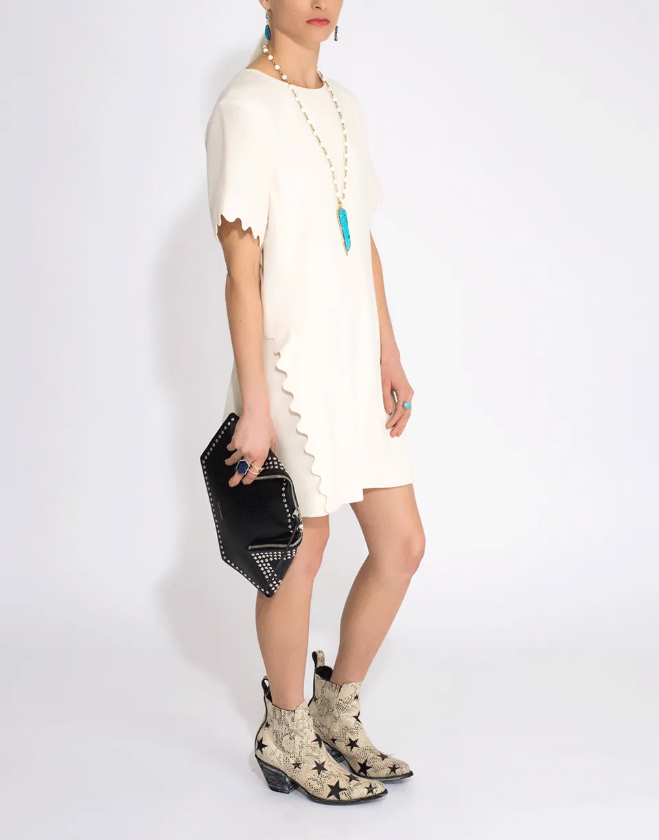 Back Zip Shift Dress