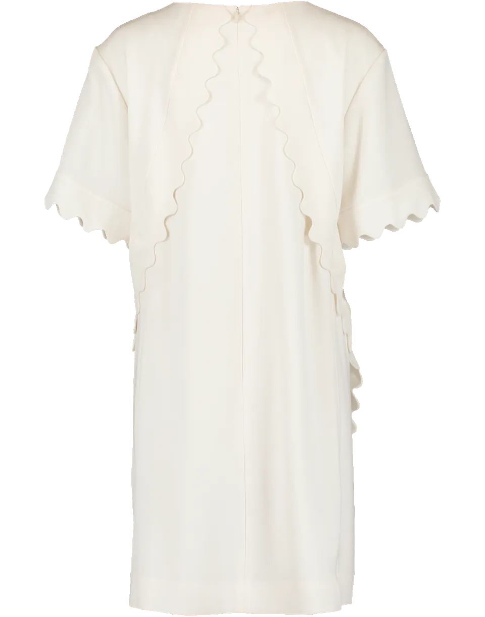 Back Zip Shift Dress