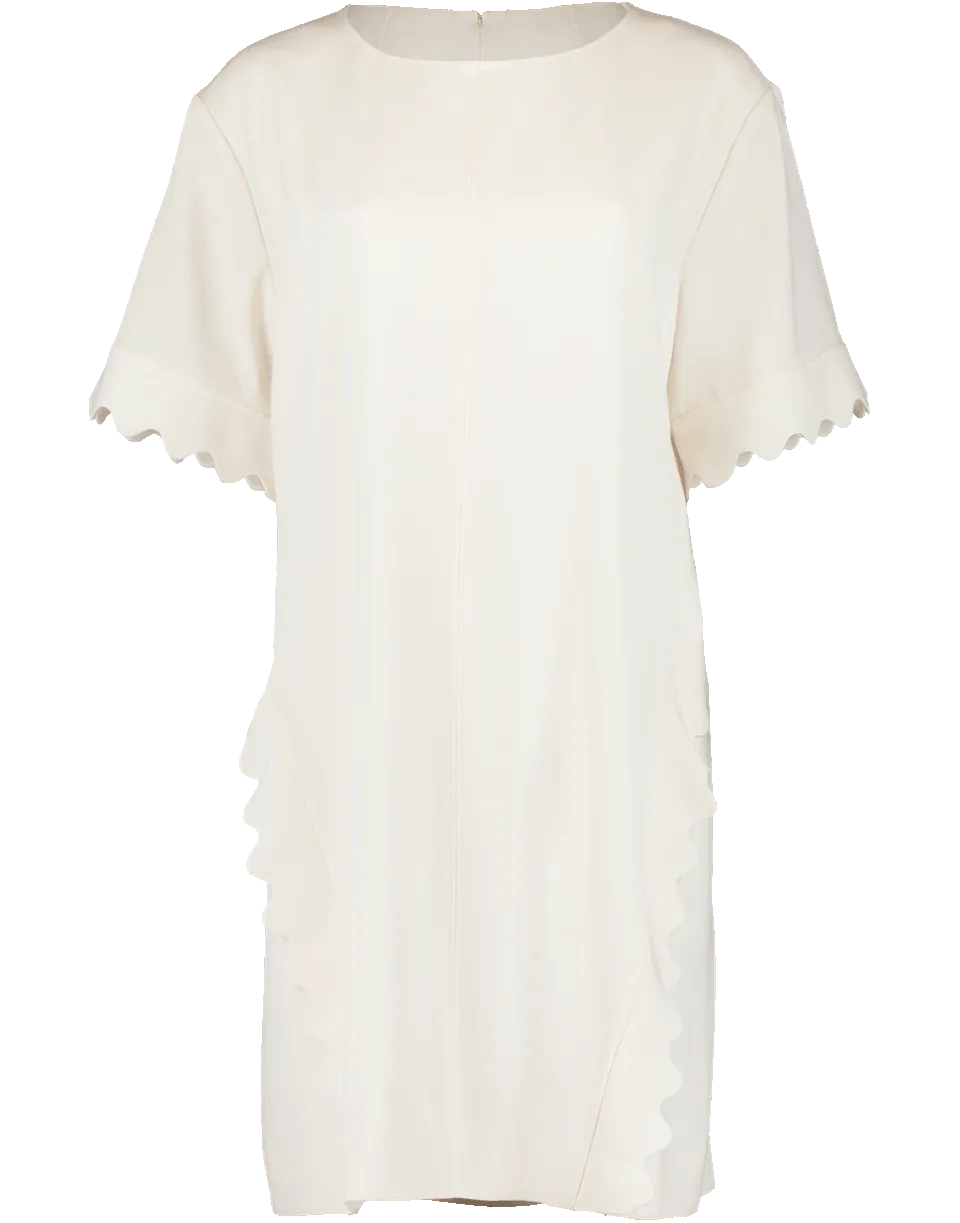 Back Zip Shift Dress