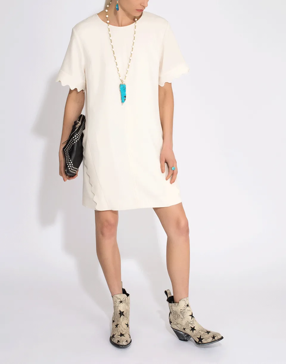 Back Zip Shift Dress