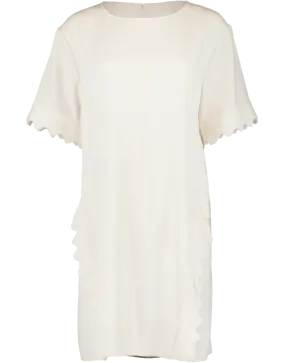 Back Zip Shift Dress