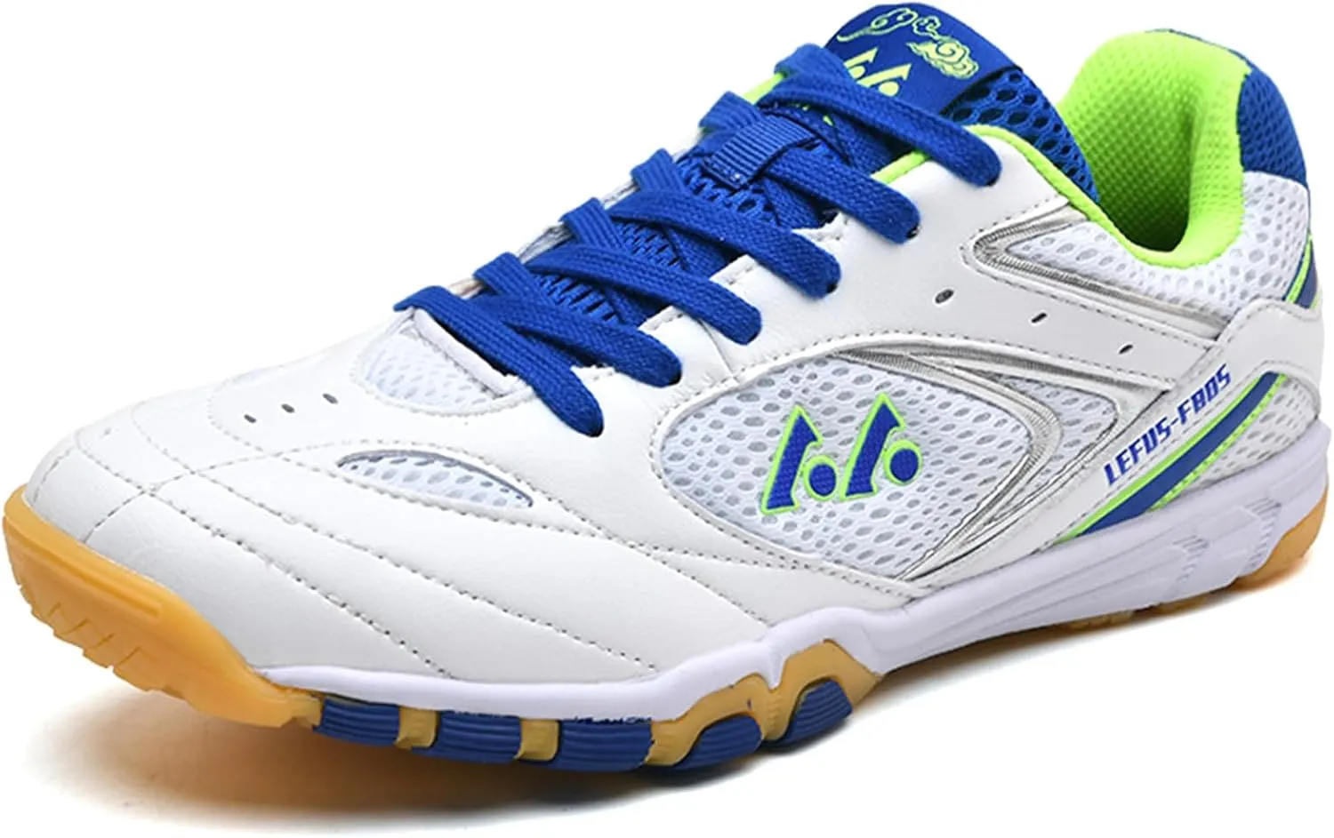 Badminton Tennis Shoes Mens Women Lightweight Breathable Anti-Slip for Racketball Squash Volleyball Indoor Fitness Training