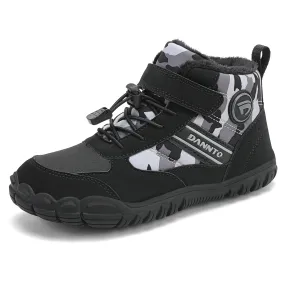 Barefoot Winter Snow Boots For Kids -Wide Toe Box Warm Shoes