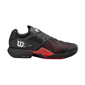 Bela Tour Men's Padel Shoe - Black, Red