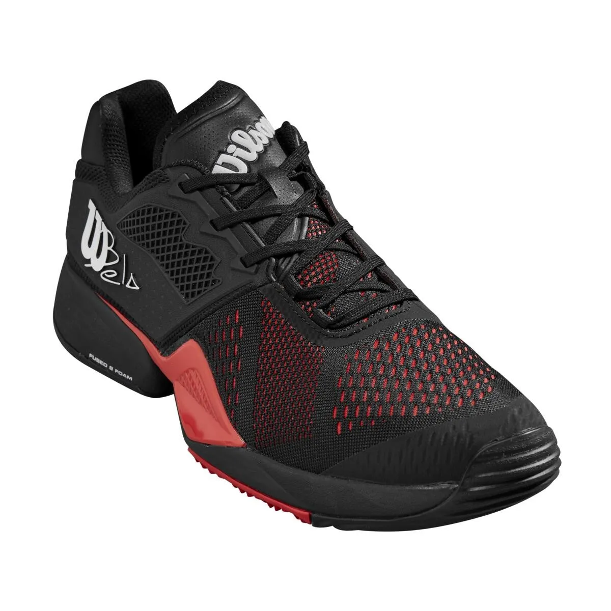 Bela Tour Men's Padel Shoe - Black, Red