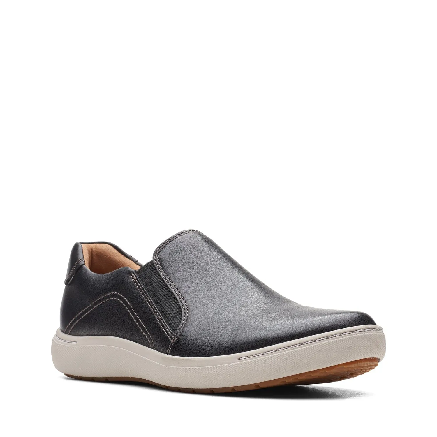 Clarks Nalle Stride Shoes (Wide Fit)