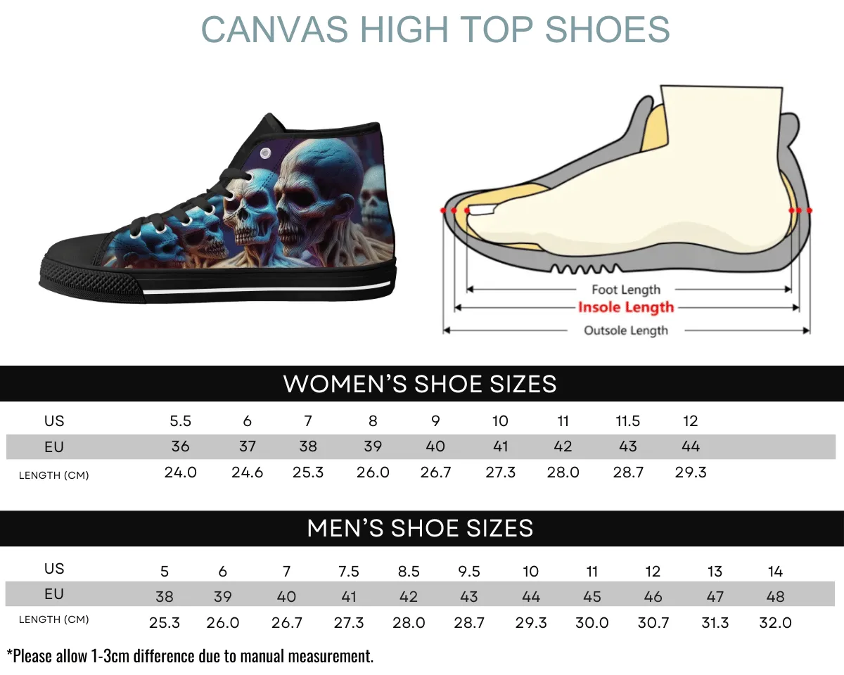 Clay Zombies High Tops