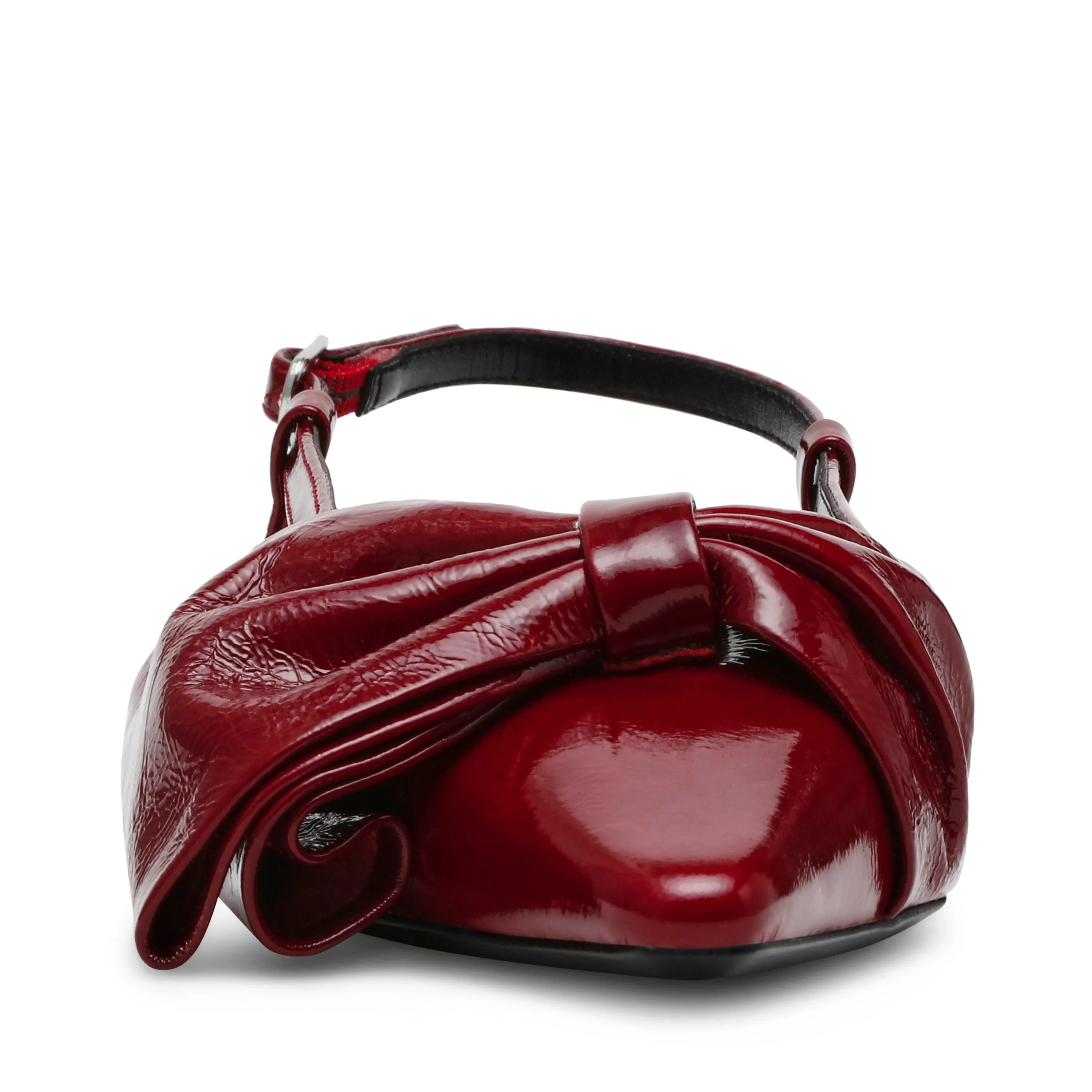 Dazzled Flat Shoe WINE LEATHER