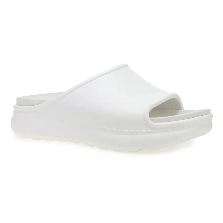 Devyn Easy-Relief Slide in White