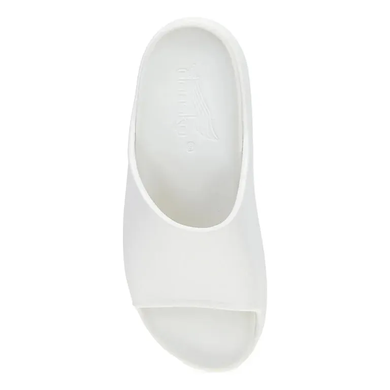 Devyn Easy-Relief Slide in White