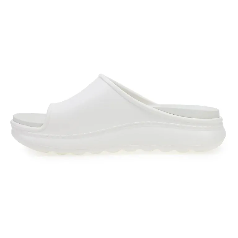 Devyn Easy-Relief Slide in White
