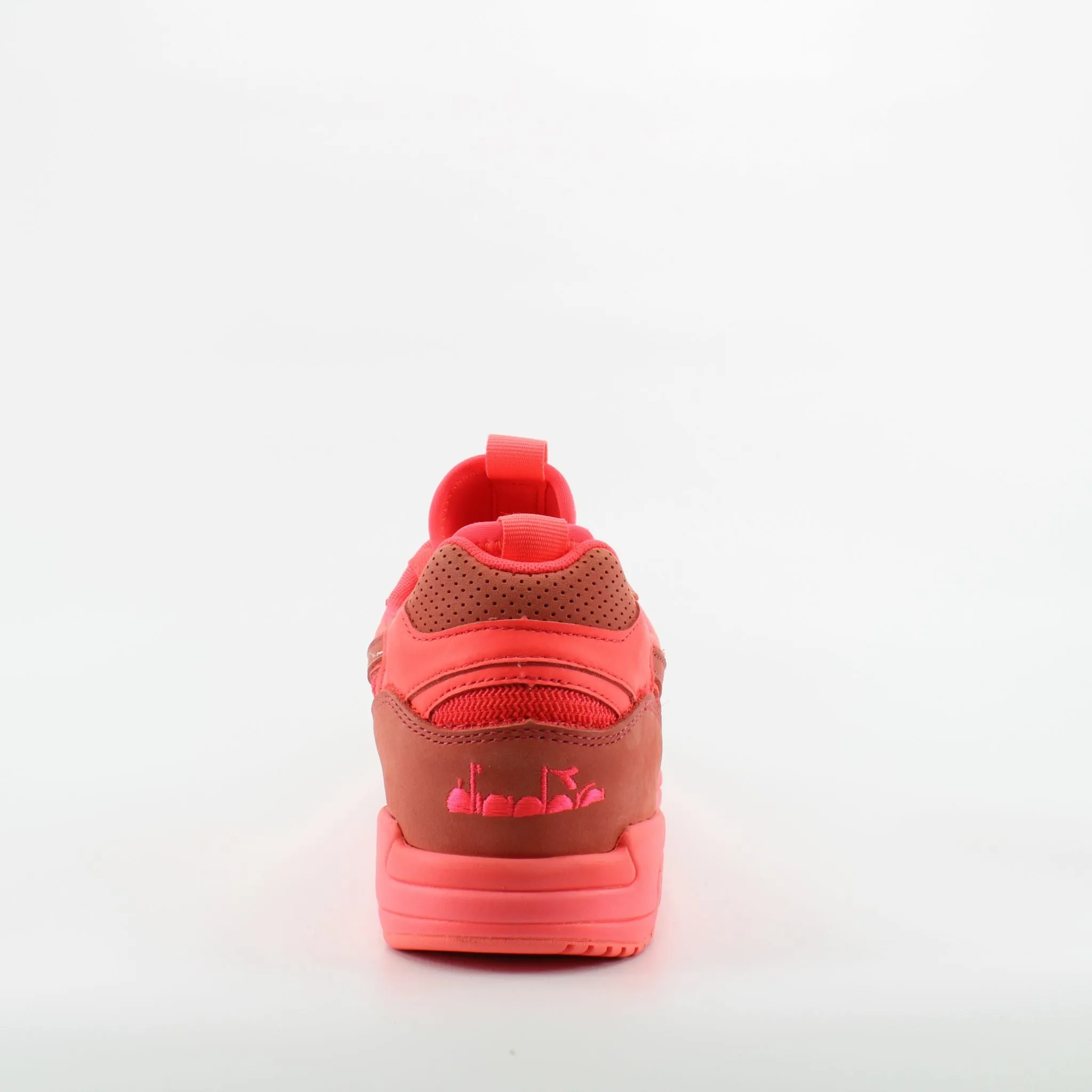 Diadora x Paura Duratech Elite Trainers - Coral Neon
