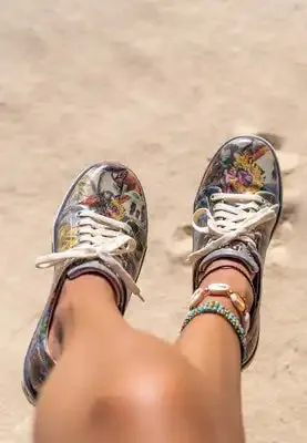 DOGO "Multicolor Sneakers - Still Life Design