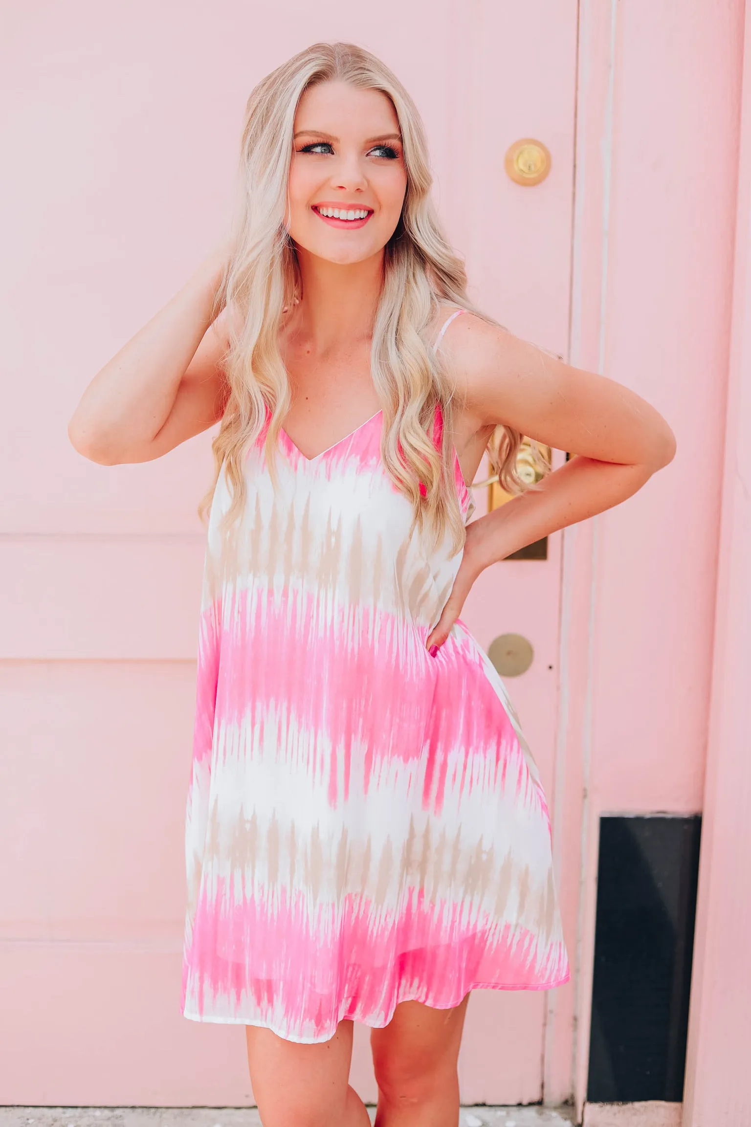 Easy Days Tie Die Dress