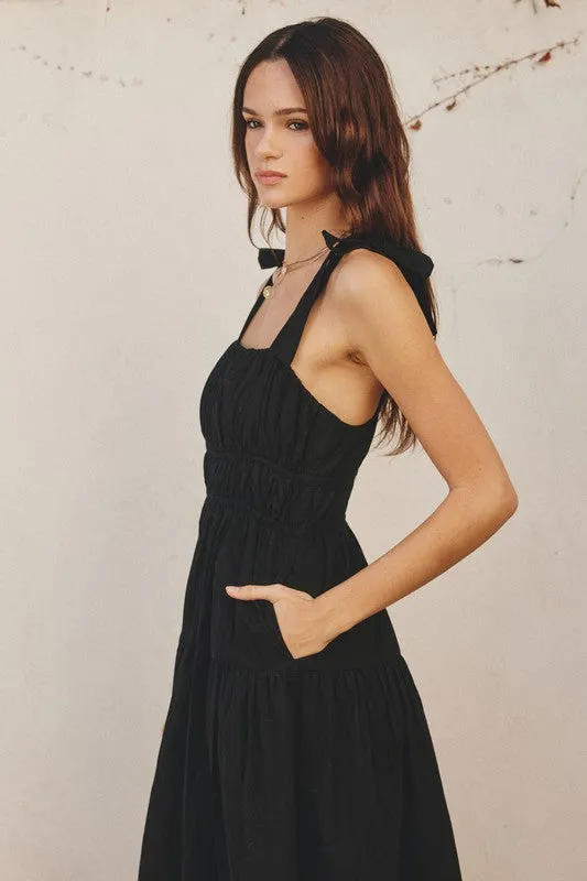 Easy Living Sleeveless Midi Dress
