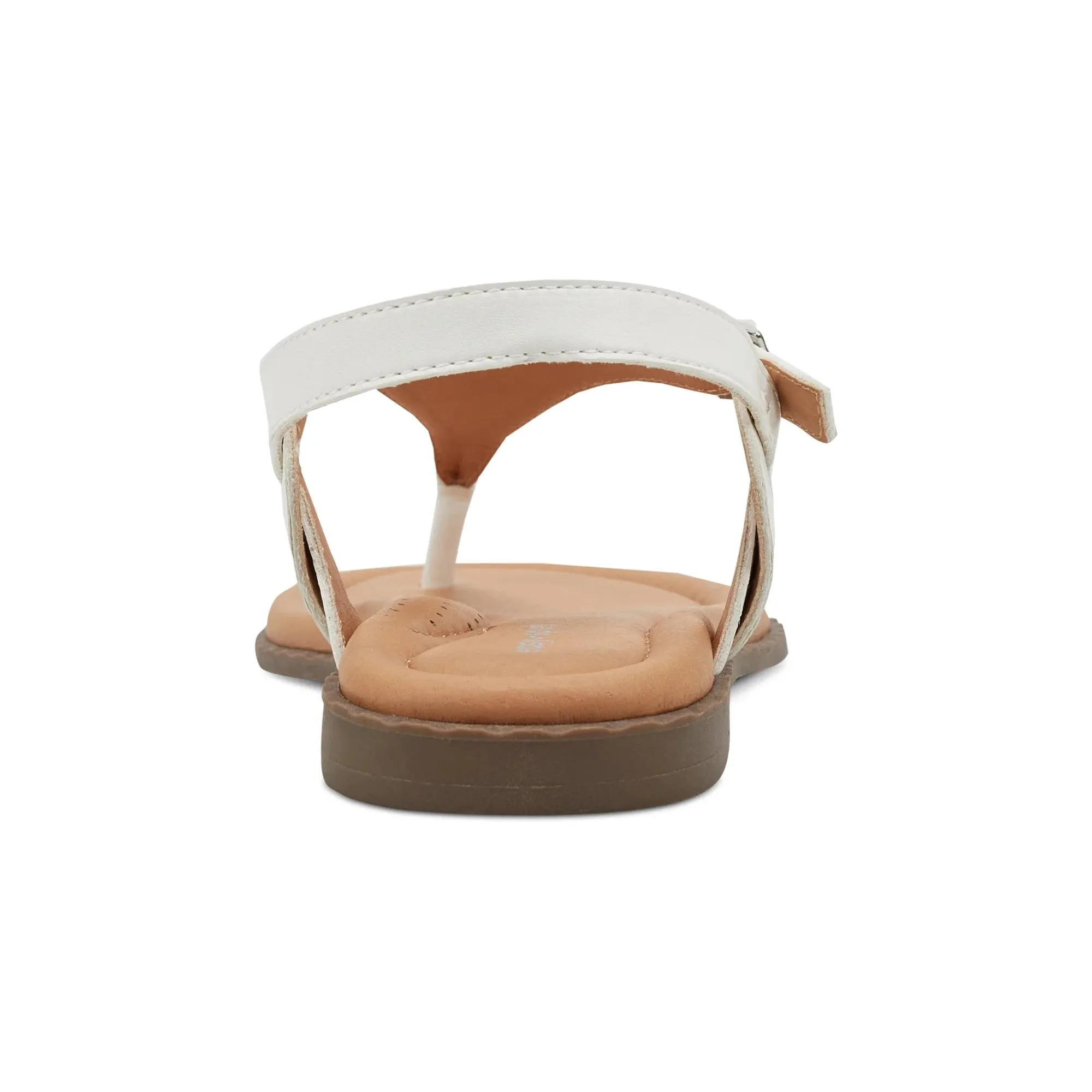 EASY SPIRIT LADIES FLAT SANDALS - WHITE SEREVAN3