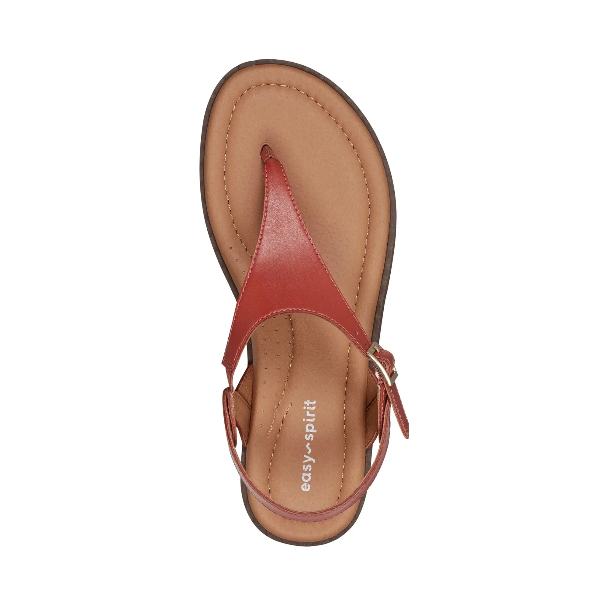 EASY SPIRIT LADIES THONG SANDALS SEREVAN - ORANGE