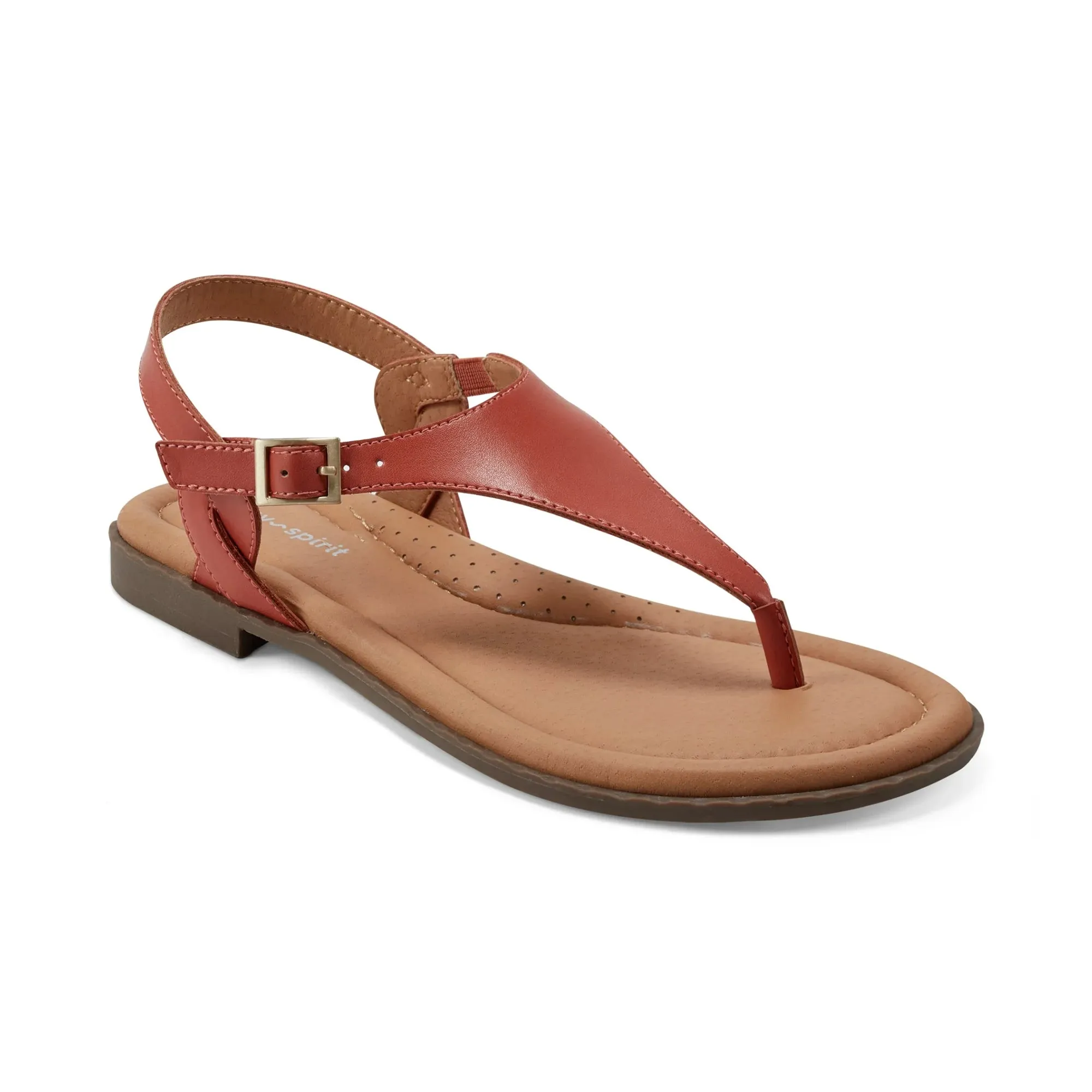 EASY SPIRIT LADIES THONG SANDALS SEREVAN - ORANGE