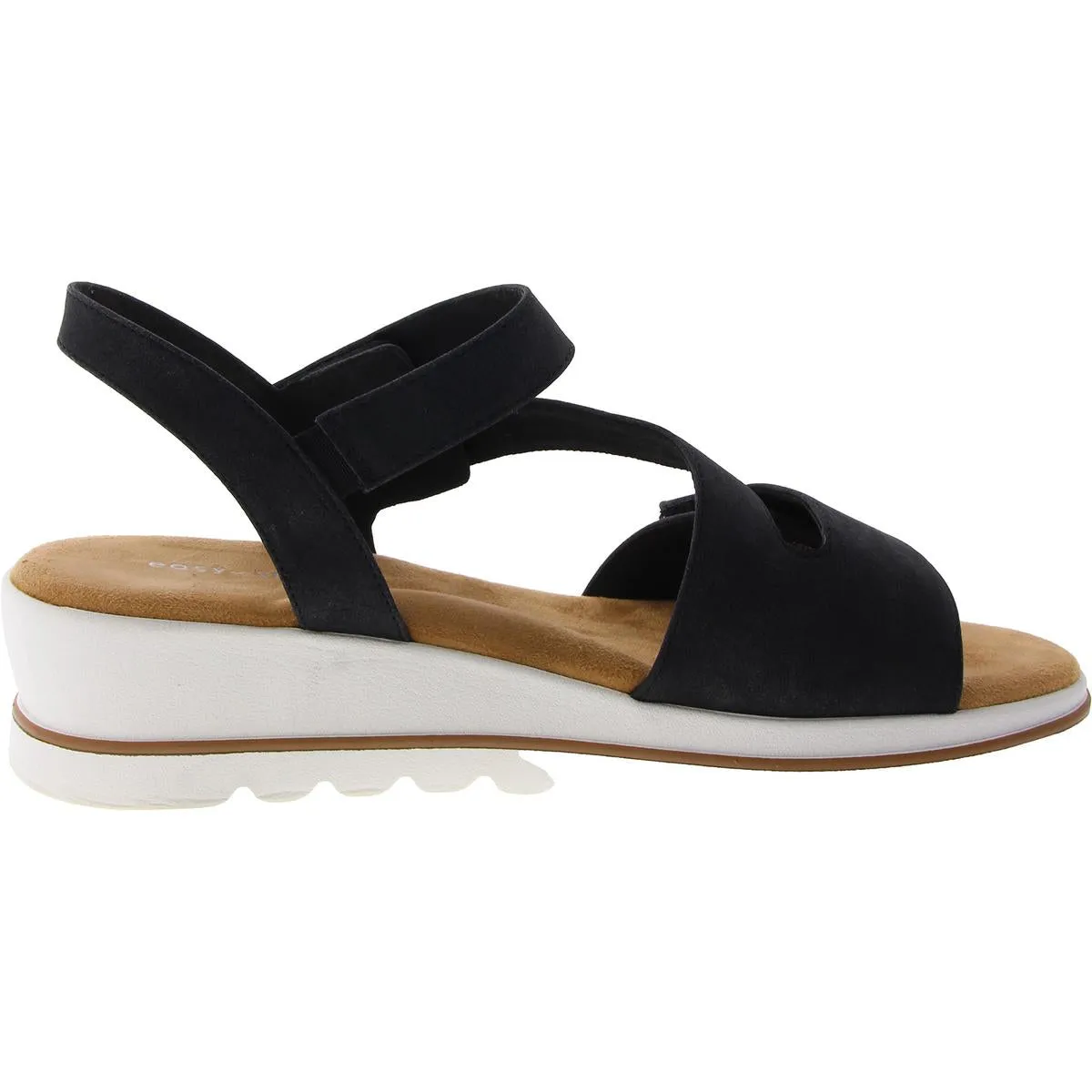 Easy Spirit Womens Shirley Faux Leather Slingback Sandals