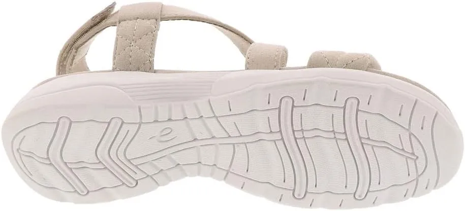 Easy Spirit Women's Treasur Sandals  Color Light Natural Shimmer Size 7.5M