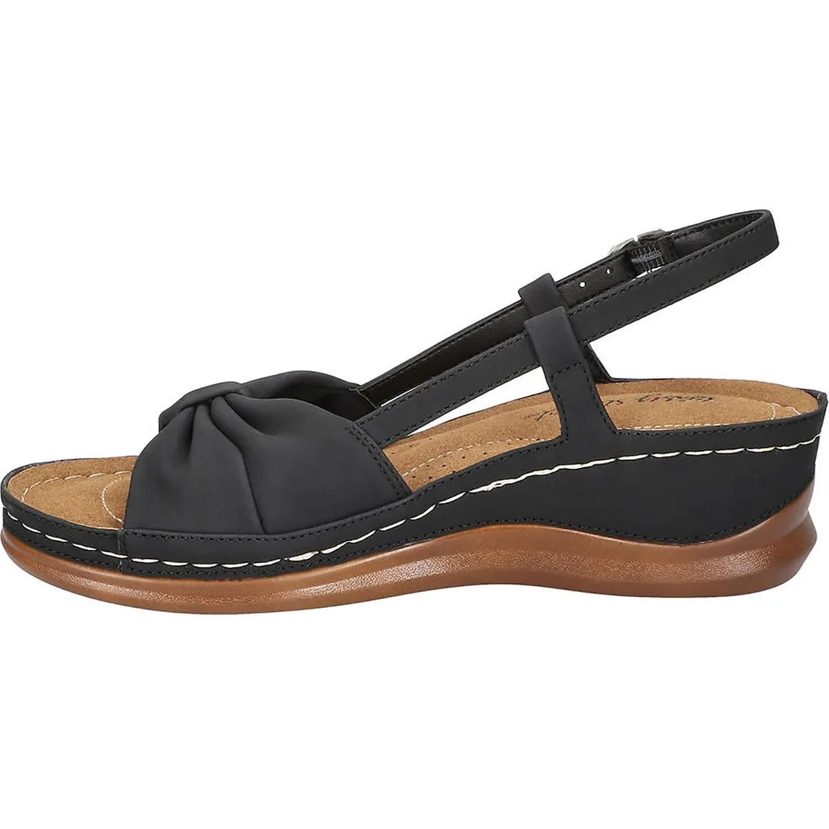 Easy Street Womens JUPITER Comfort Insole  Wedge Sandals