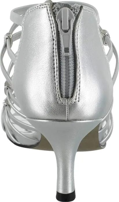 Easy Street Women's Nightingale Evening Sandals Color Silver Size 8M