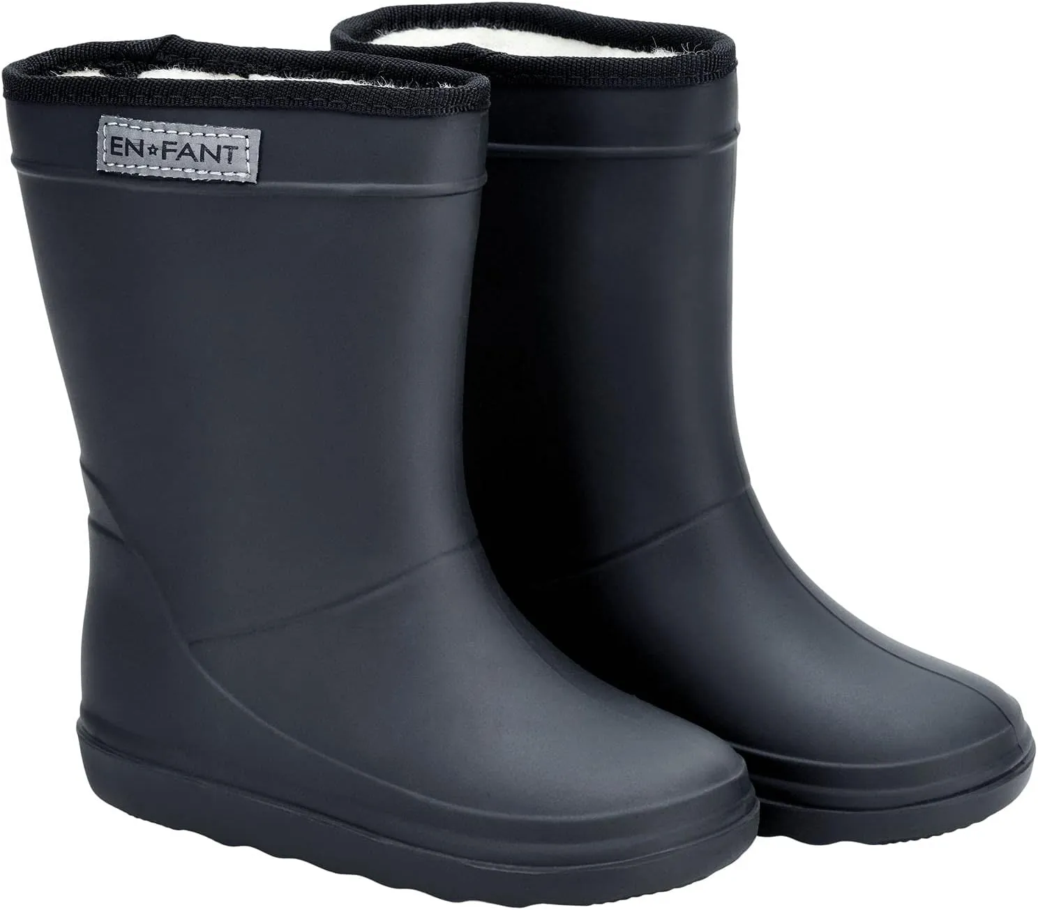 EnFant - PREMIUM Wool Lined Insulated Waterproof Winter Snow - Rain-Mud Boots - Sustainable and Recyclable NOTE: The boots run small. Please order 1  size larger