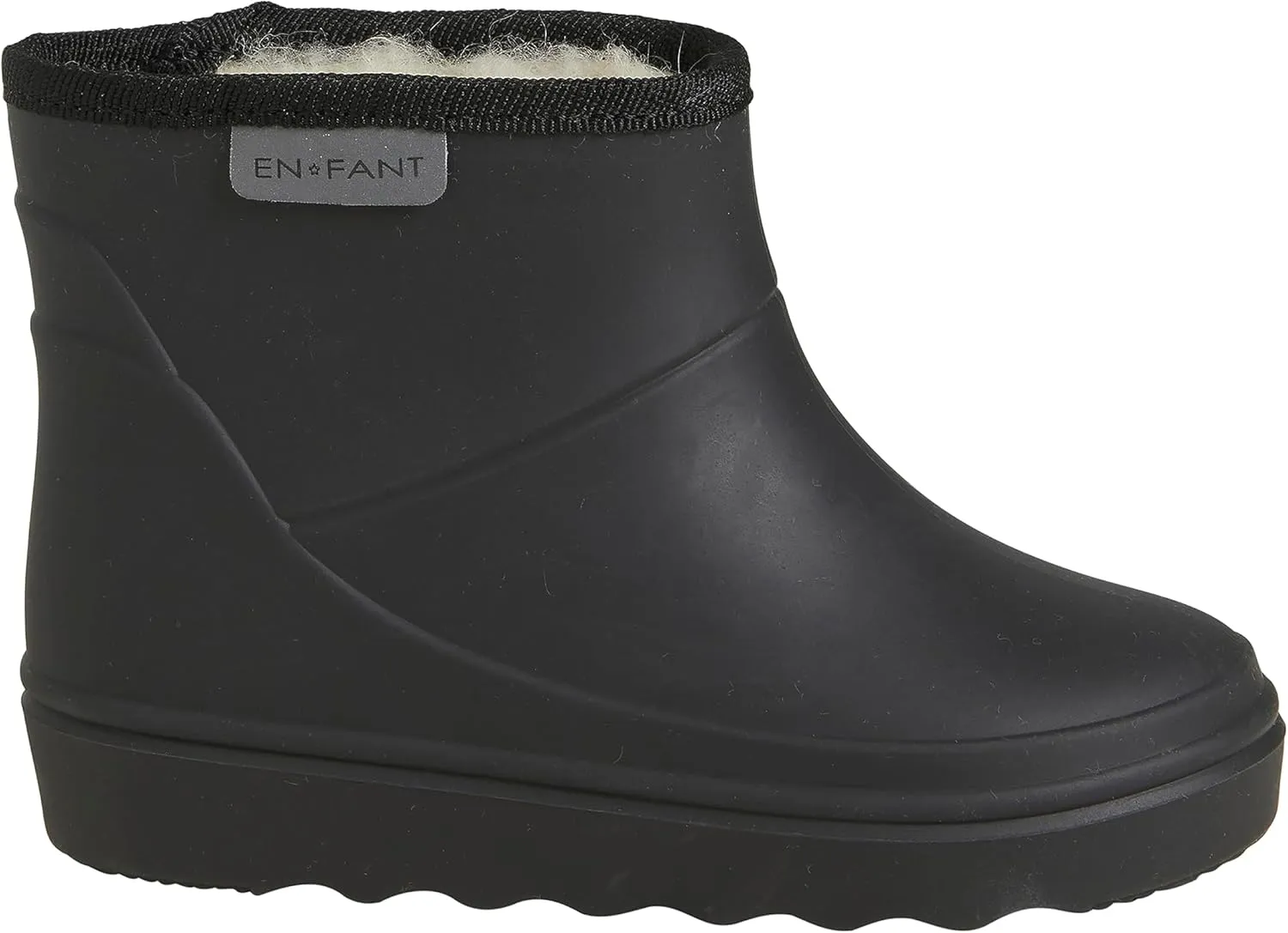 EnFant - PREMIUM Wool Lined Insulated Waterproof Winter Snow - Rain-Mud Boots - Sustainable and Recyclable NOTE: The boots run small. Please order 1  size larger