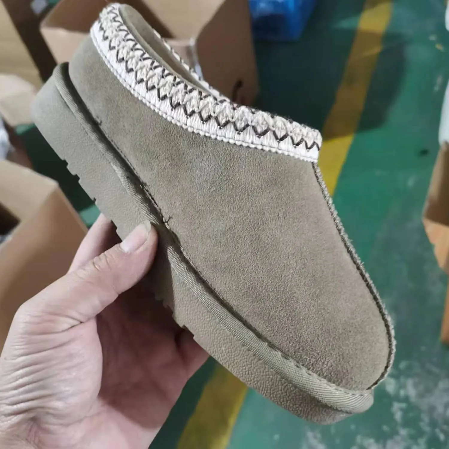 Fashion Winter Shaggy Platform Boots Children's Ankle Boots Little Kids Big Kids Wool Lined Slippers Girls Boys Warm Outdoor Indoor Home Anti-slip Trendy Mini Boots