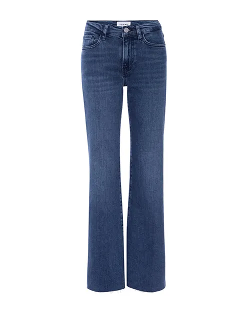 FRAME | Le Easy Flare Raw Jeans | Temple