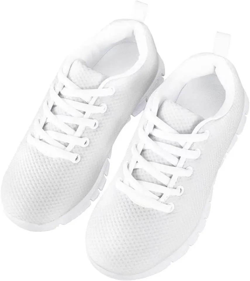 GIFTPUZZ Boys Grils Casual Shoes Sport Tennis Running Athletic Walking Sneakers Platform Flats