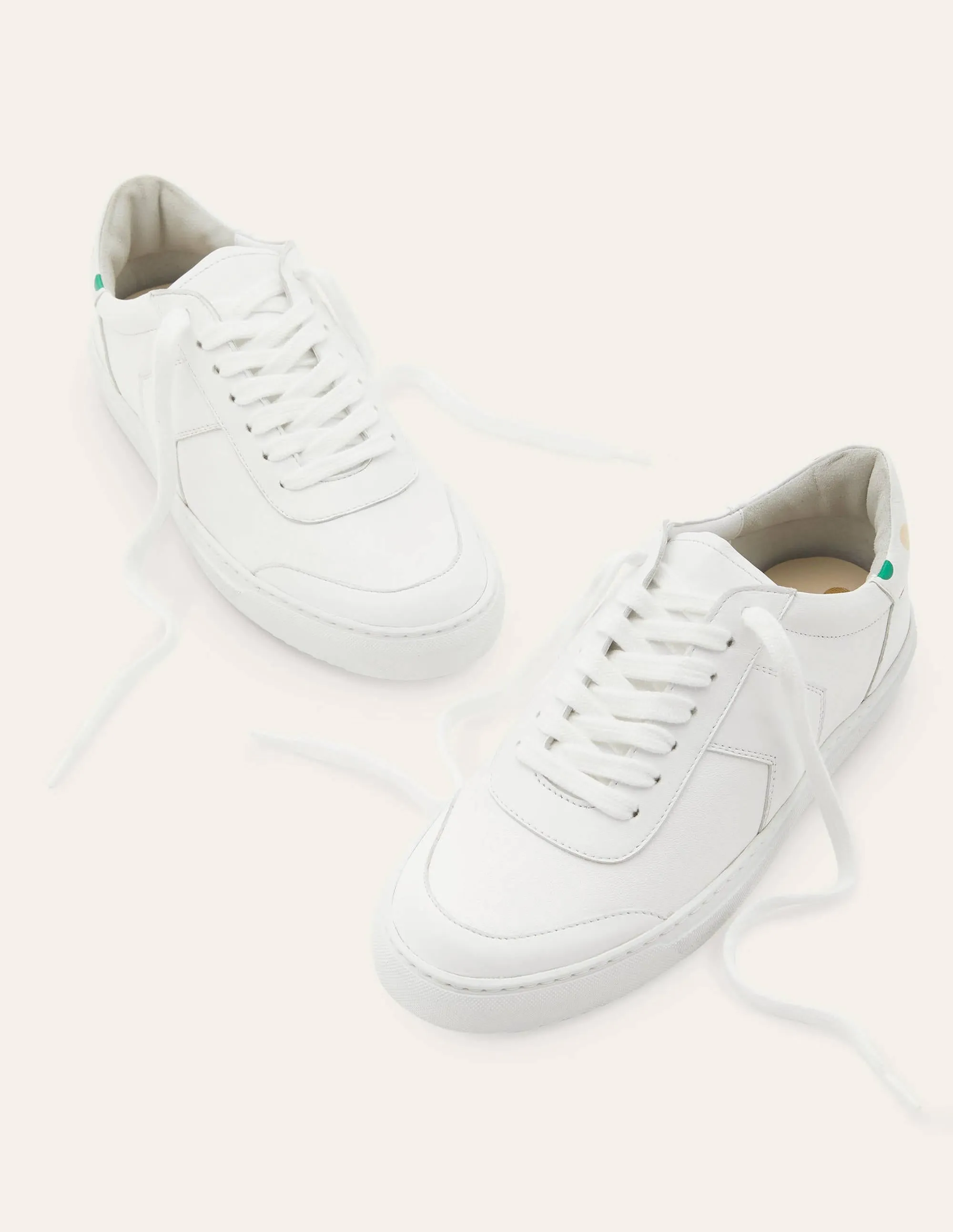 Helen Chevron Trainers-White/Multi Spot