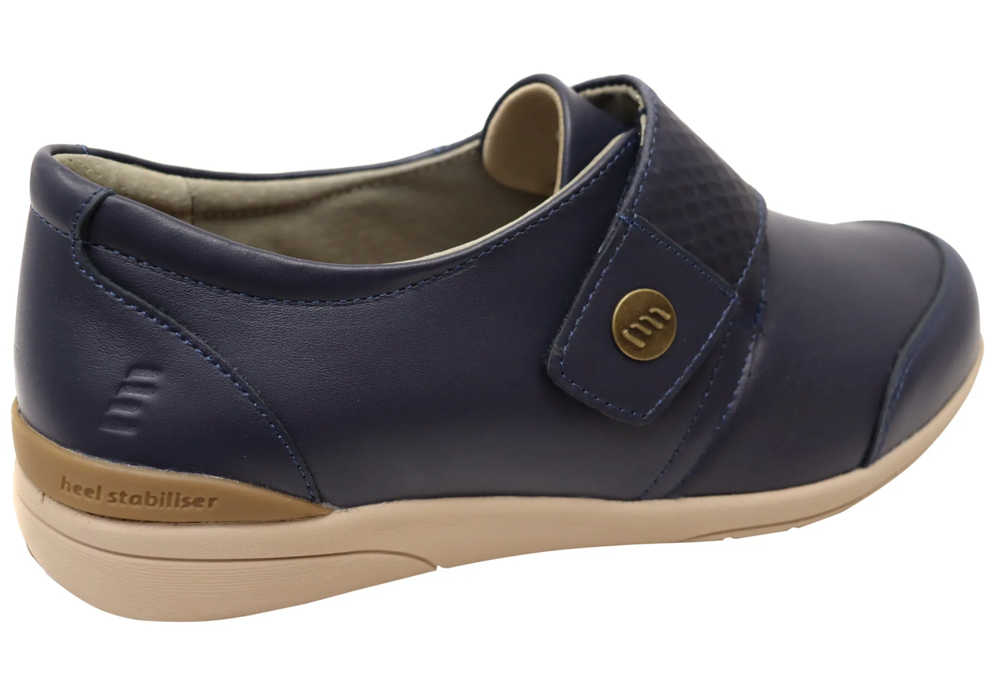 Homyped Maya Womens Comfortable Wide Fit Leather Shoes