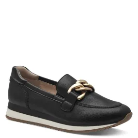 Jana Womens Black Softline Loafer 8-24766-42