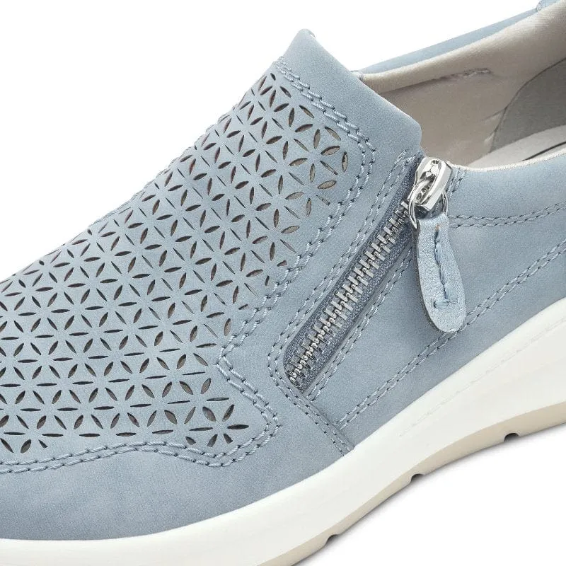 Jana Womens Denim Softline Fashion Trainer 8-24767-44
