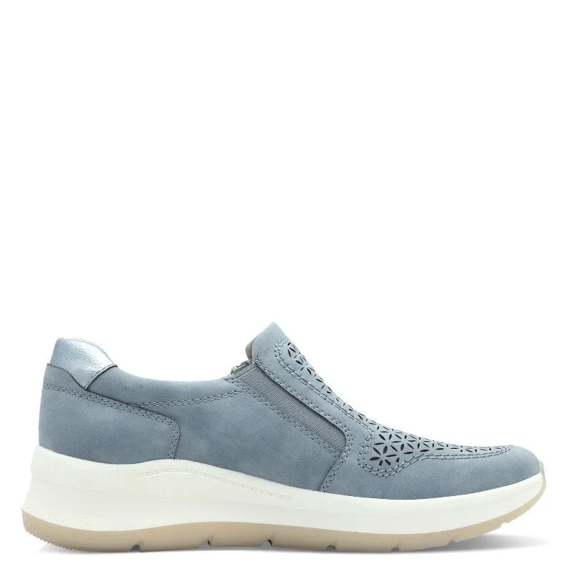 Jana Womens Denim Softline Fashion Trainer 8-24767-44