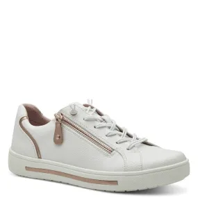 Jana Womens White Softline Fashion Trainer - 8-23660-42
