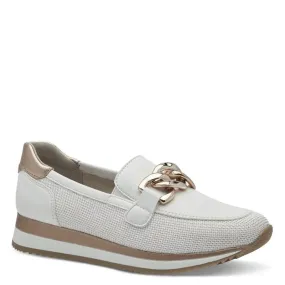 Jana Womens White Softline Loafer 8-24766-42