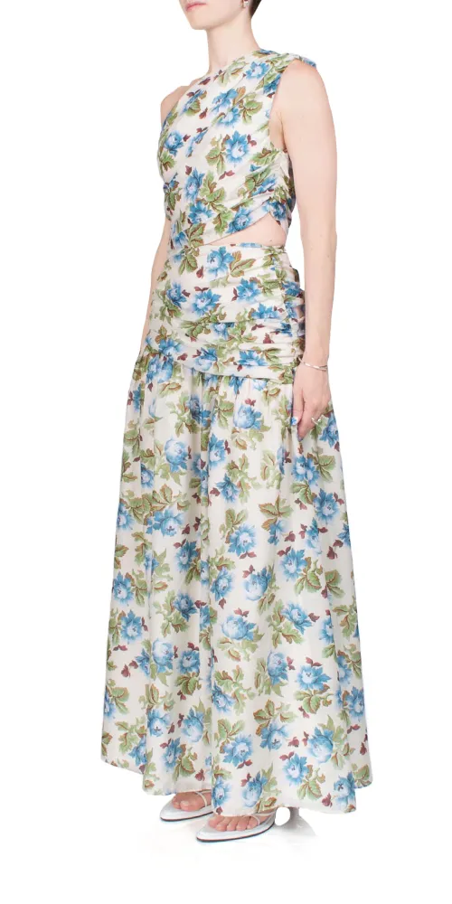 Joslin One Shoulder Dress Meadow