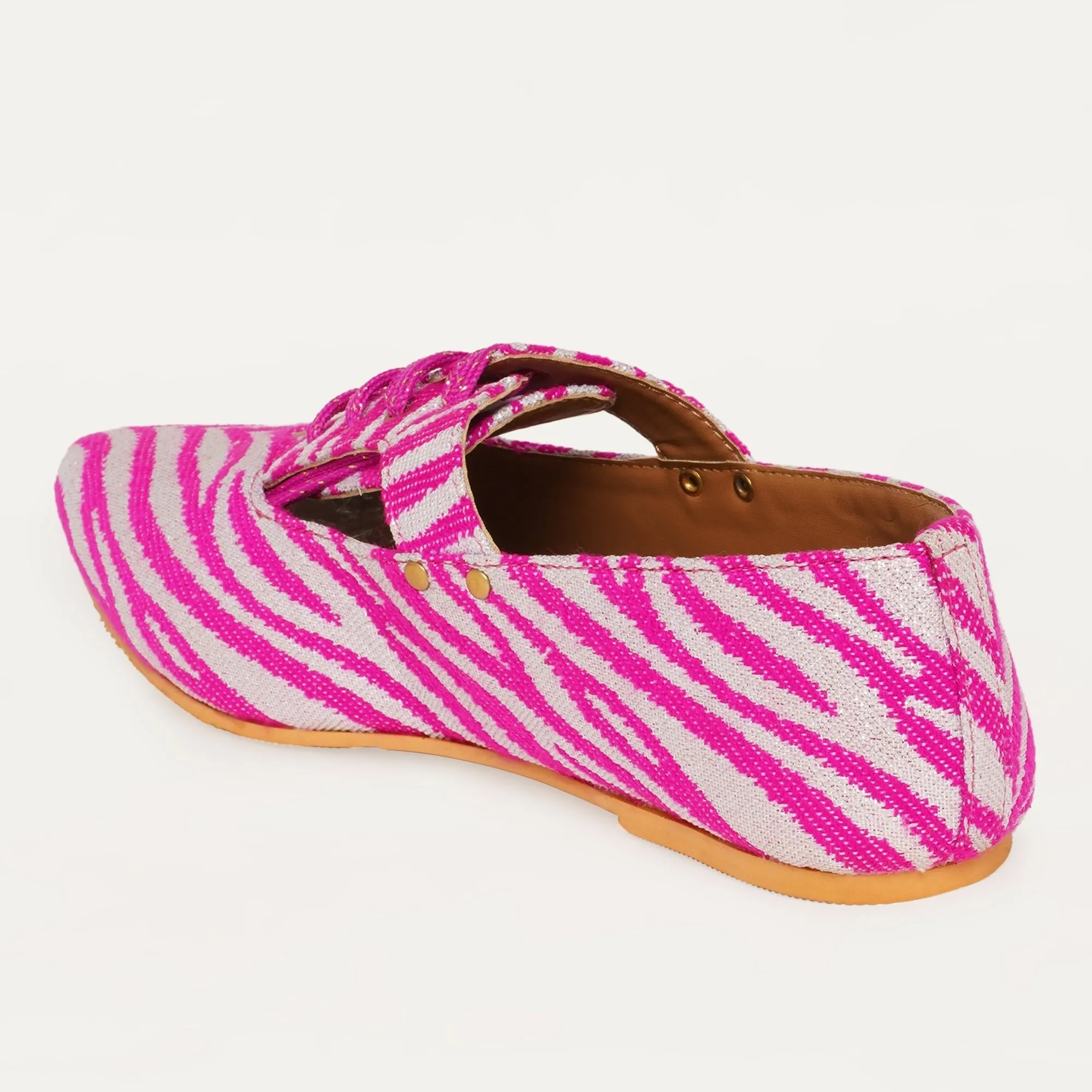 Juliet Oxfords in Pink