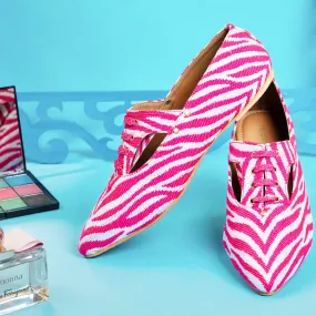 Juliet Oxfords in Pink