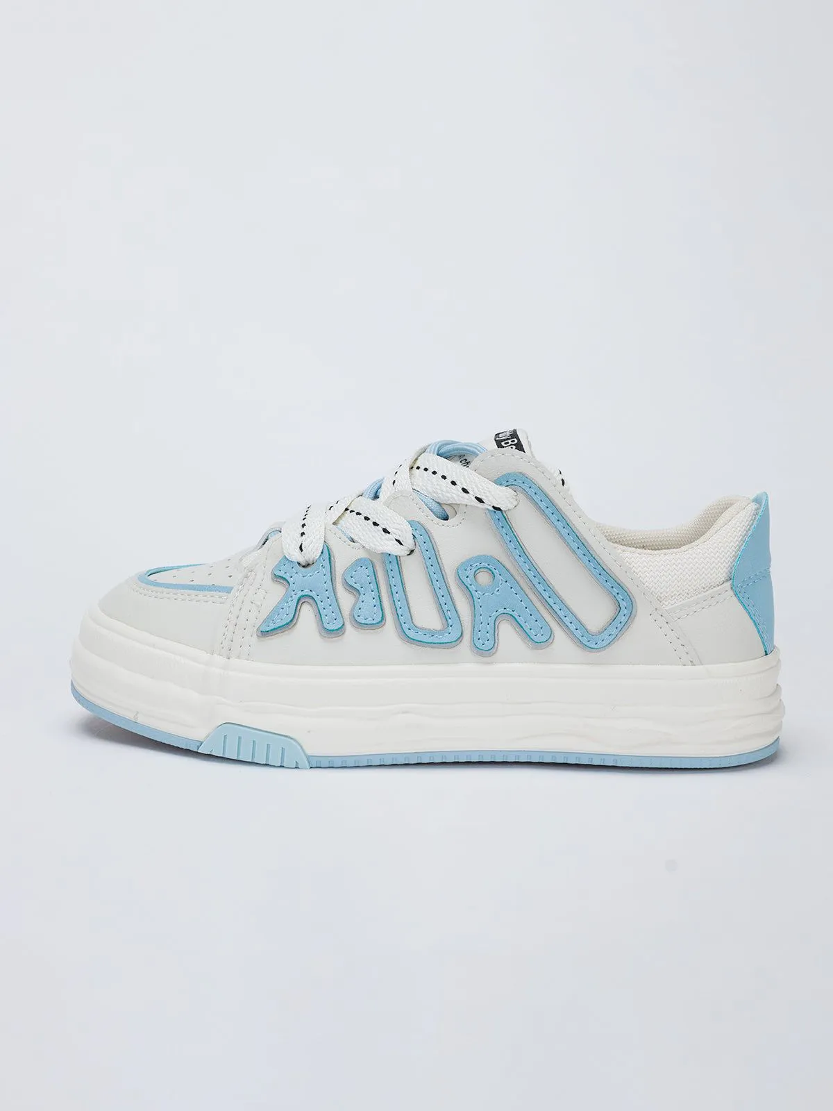 Kicksteria - Letter Patchwork Women Shoes